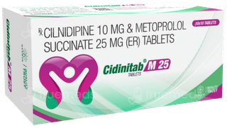 Cidinitab M 25 Tablet 10